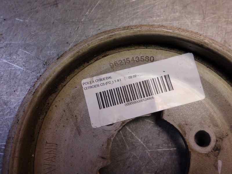 Recambio de polea cigueñal para citroen c3 1.4 referencia OEM IAM 9621543580  