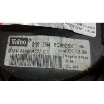 Recambio de motor calefaccion para citroën berlingo 1.9 600 d furg. referencia OEM IAM 602905K  