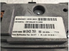 Recambio de pantalla multifuncion para citroen ds5 2.0 hdi fap referencia OEM IAM 9804376180   2