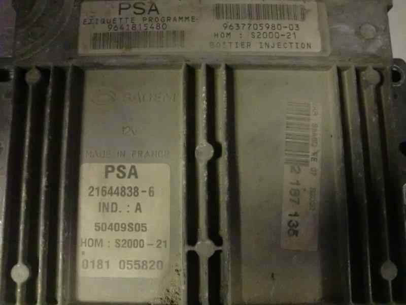 Recambio de centralita motor uce para citroen saxo 1.4 referencia OEM IAM 1929RH 334 