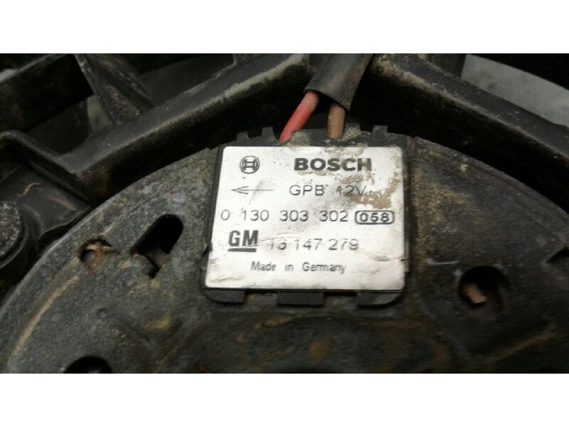 Recambio de electroventilador para opel astra h berlina cosmo referencia OEM IAM 0130303960  