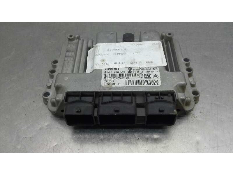 Recambio de centralita motor uce para citroen c4 coupe collection referencia OEM IAM 0281012985 314 