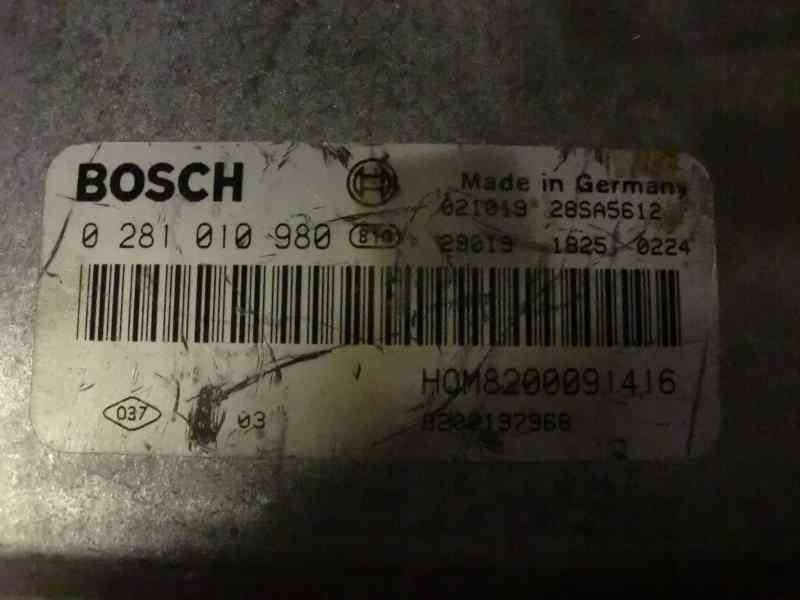 Recambio de centralita motor uce para renault scenic rx4 (ja0) 1.9 dci diesel cat referencia OEM IAM 0281010980 292 