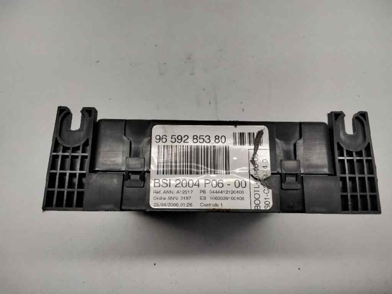 Recambio de centralita check control para peugeot 207 1.6 16v hdi referencia OEM IAM 9659285380  