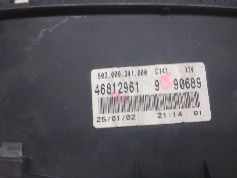 Recambio de cuadro instrumentos para fiat punto berlina (188) 1.2 8v referencia OEM IAM 4681291  