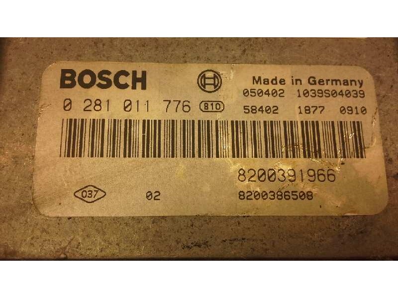 Recambio de centralita motor uce para renault megane ii familiar privilege luxe referencia OEM IAM 0281011776 199 