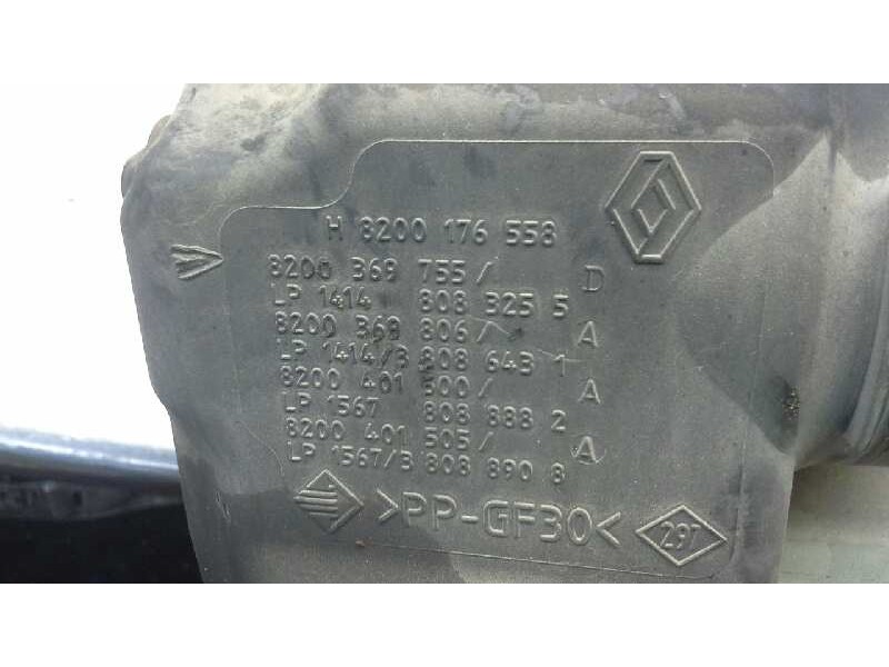Recambio de caja filtro de aire para renault megane ii berlina 5p 1.5 dci diesel referencia OEM IAM 8200176558  