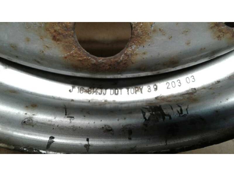 Recambio de llanta hierro para mazda mpv (lw) 2.0 td active 7 (100kw) referencia OEM IAM 165TORNILLOS  