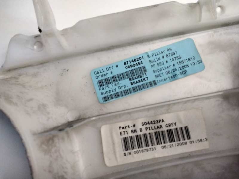 Recambio de cinturon seguridad delantero derecho para bmw x6 (e71) 3.0d referencia OEM IAM 72117161042  