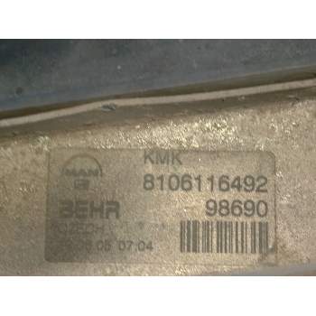 Recambio de radiador agua para man tgl 12.210 tgl 12.210 4x2bb referencia OEM IAM 8106116492  