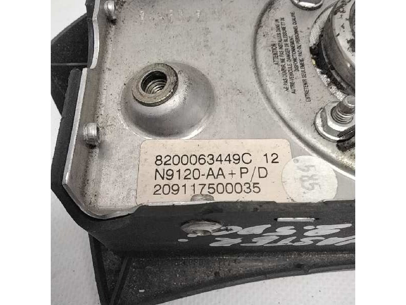 Recambio de airbag delantero izquierdo para renault master desde ´98 referencia OEM IAM 8200063449C  