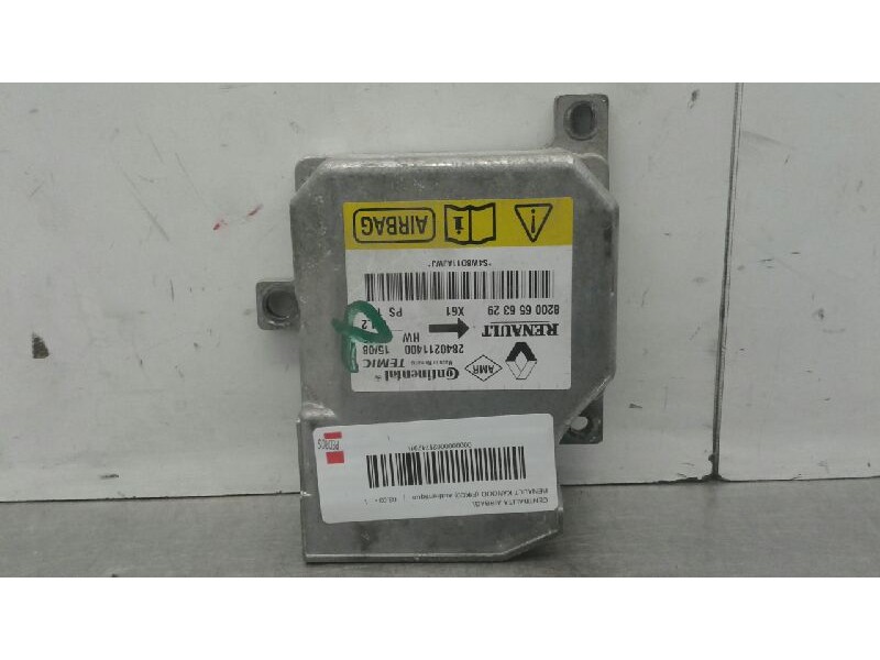 Recambio de centralita airbag para renault kangoo (f/kc0) authentique referencia OEM IAM 8200418810  