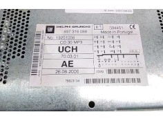 Recambio de sistema audio / radio cd para opel antara cosmo 4x4 referencia OEM IAM 497316088   2