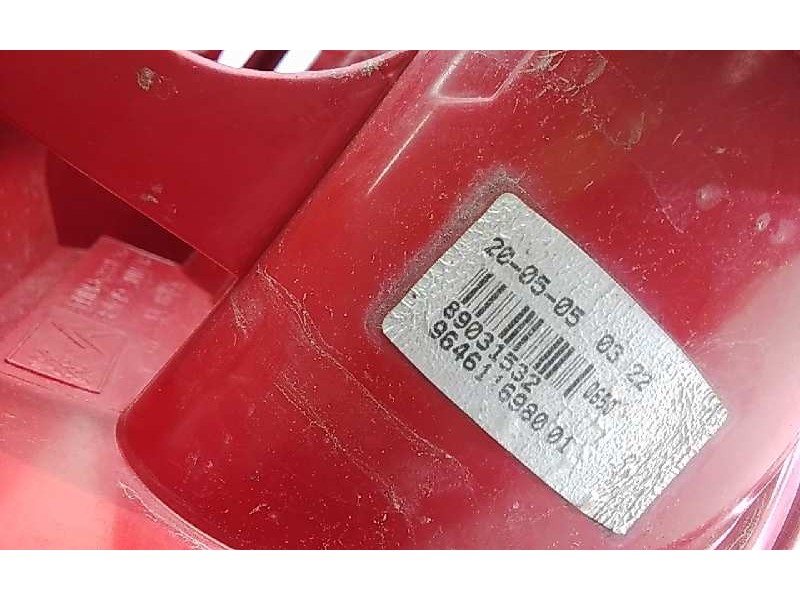 Recambio de piloto trasero izquierdo para peugeot 1007 dolce referencia OEM IAM 9646116980  