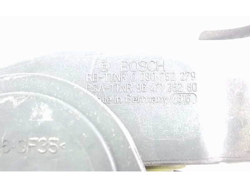 Recambio de potenciometro pedal para peugeot 1007 dolce referencia OEM IAM 9647135280  