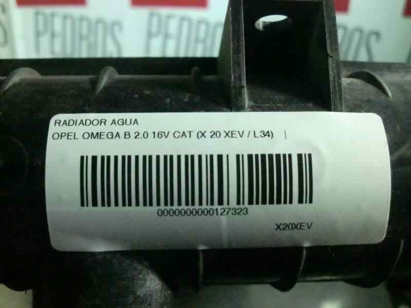 Recambio de radiador agua para opel omega b 2.0 16v cat (x 20 xev / l34) referencia OEM IAM   