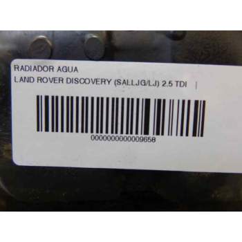 Recambio de radiador agua para land rover discovery (salljg/lj) 2.5 tdi referencia OEM IAM   107325