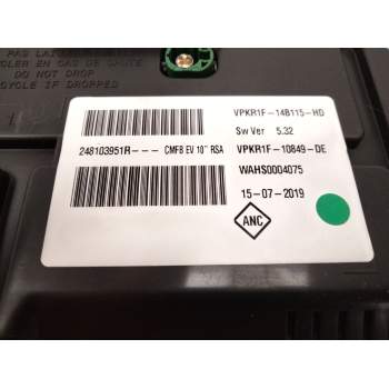 Recambio de cuadro instrumentos para renault zoe furgoneta/hatchback (bfm_) electric (bfma, bfmb) referencia OEM IAM 248103951R 