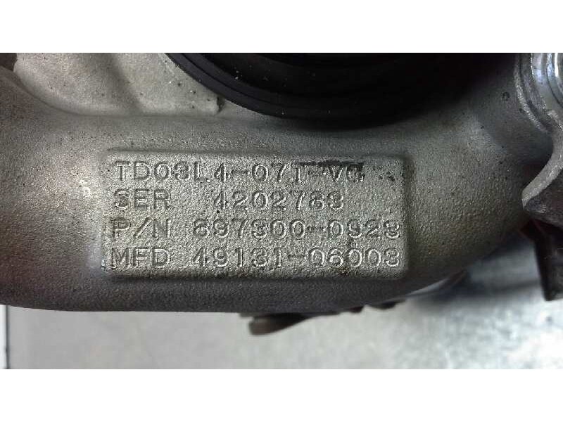 Recambio de turbocompresor para opel astra h berlina cosmo referencia OEM IAM 4202783  