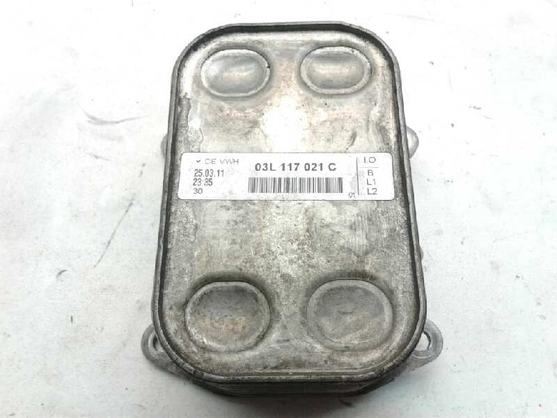 Recambio de enfriador aceite motor para audi q5 (8r) 2.0 tdi (125kw) referencia OEM IAM 03L117021C  