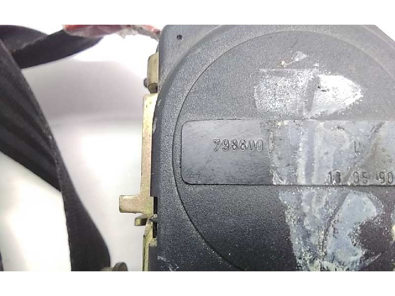 Recambio de cinturon seguridad trasero izquierdo para ford fiesta (cbk) referencia OEM IAM 798600  