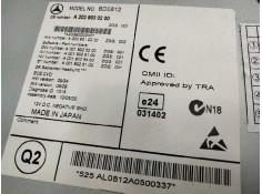 Recambio de sistema audio / radio cd para mercedes clase clc (cl203) clc 220 cdi (la) (203.708) referencia OEM IAM A2039000200   2