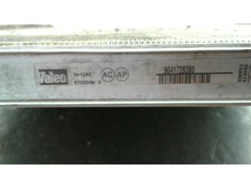 Recambio de radiador agua para lancia phedra (180) 2.2 jtd 16v emblema referencia OEM IAM 9641728380  