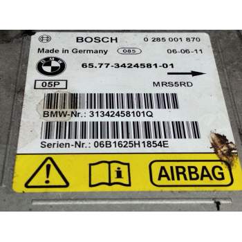 Recambio de centralita airbag para bmw x3 (e83) 2.0 d referencia OEM IAM 342458101 0285001870 