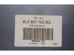 Recambio de elevalunas delantero derecho para seat ibiza (6l1) reference referencia OEM IAM 6L3837752BQ   2