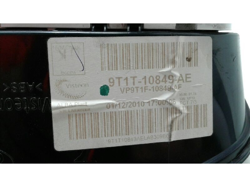 Recambio de cuadro instrumentos para ford transit connect (tc7) kasten city light (2009) referencia OEM IAM 9T1T10849AE  
