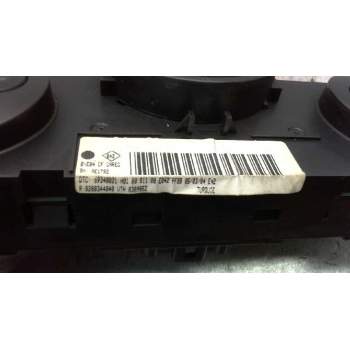 Recambio de mando climatizador para renault megane ii classic berlina confort expression referencia OEM IAM 8200344880  