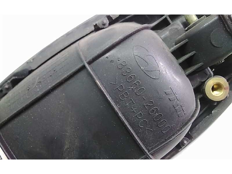 Recambio de maneta exterior trasera derecha para hyundai santa fe (sm) 2.0 gls crdi referencia OEM IAM 8366026000  