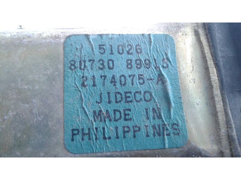 Recambio de elevalunas trasero derecho para nissan x-trail (t30) vertex referencia OEM IAM   