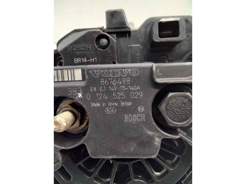 Recambio de alternador para volvo s60 berlina d5 referencia OEM IAM BOSCH0124525029 VOLVO 8676498 