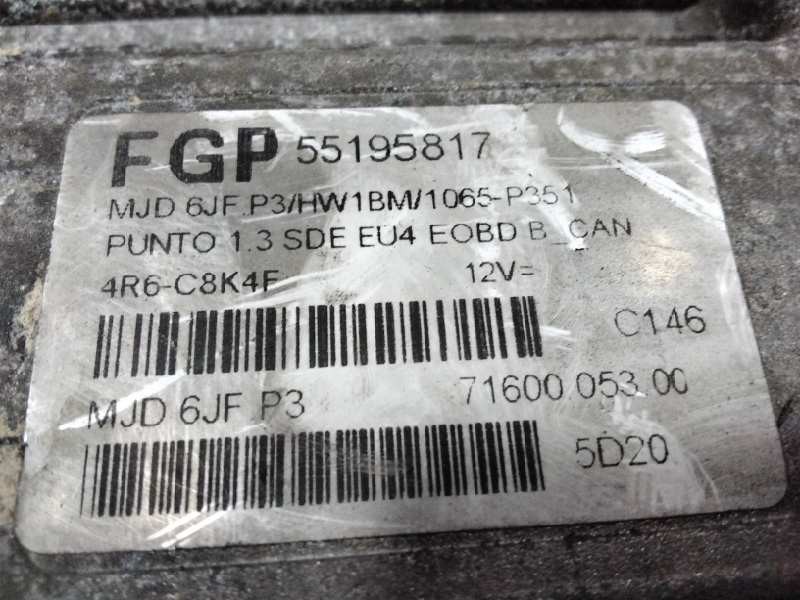 Recambio de centralita motor uce para fiat punto berlina (188) 1.3 16v multijet feel referencia OEM IAM 0055195817  