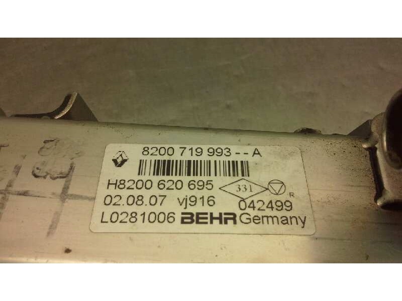 Recambio de enfriador de gases para nissan x-trail (t31) le referencia OEM IAM 8200620695 8200719993A 