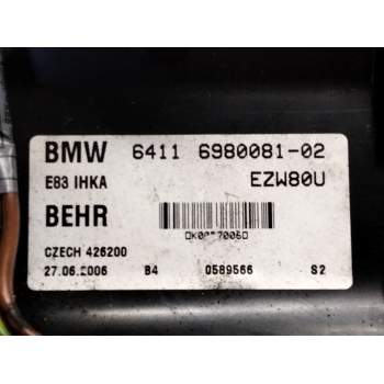 Recambio de calefaccion entera normal para bmw x3 (e83) 2.0 d referencia OEM IAM 698008102  