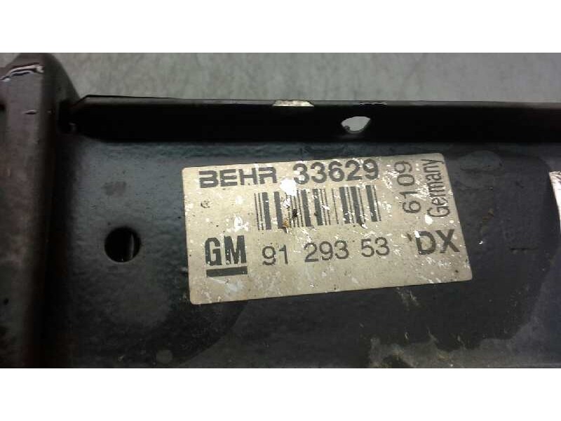 Recambio de intercooler para opel astra g berlina club referencia OEM IAM 09119480  