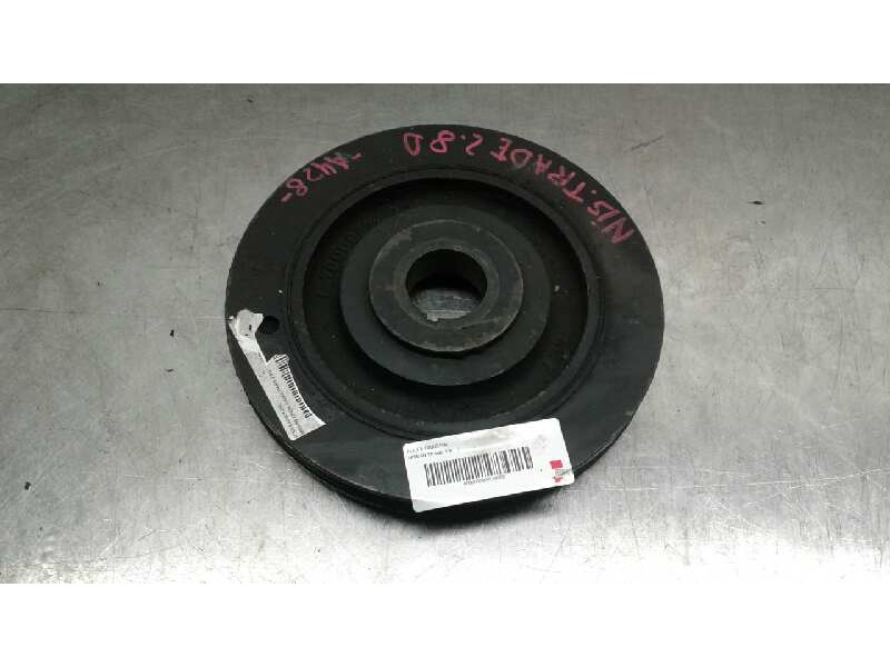 Recambio de polea cigueñal para nissan trade 2.8 referencia OEM IAM   