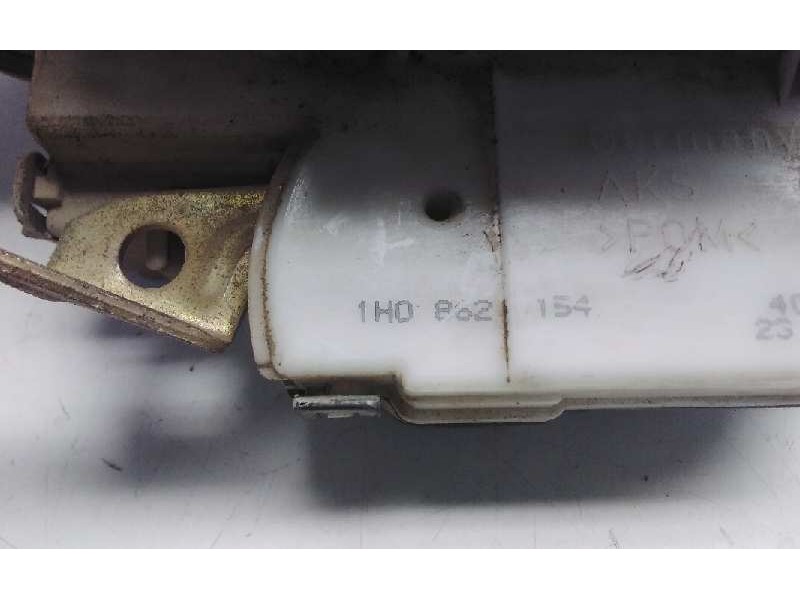 Recambio de cerradura puerta delantera derecha para volkswagen golf iii berlina (1h1) 1.9 tdi referencia OEM IAM 1H0862154  