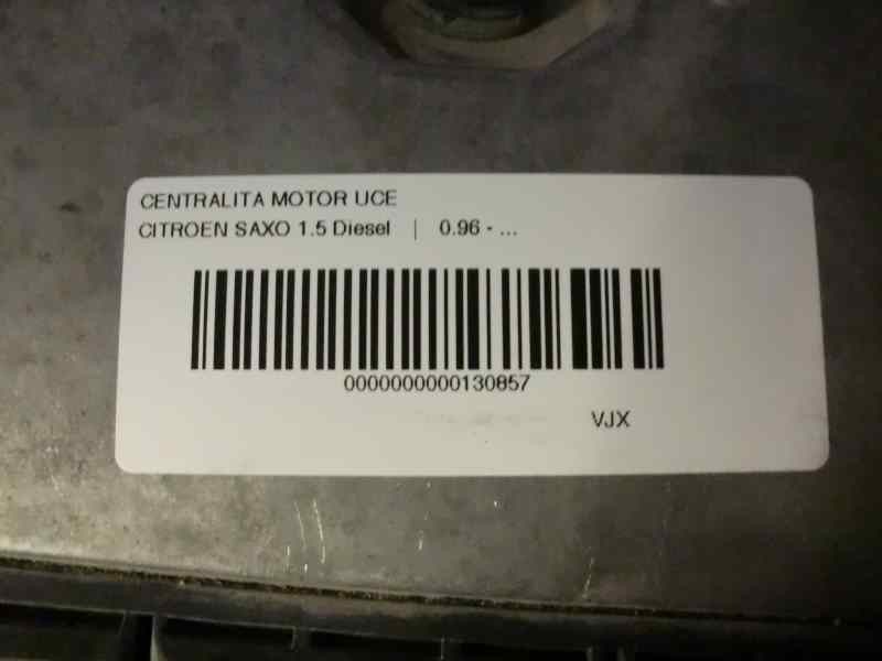 Recambio de centralita motor uce para citroen saxo 1.5 diesel referencia OEM IAM 0281001839 332 