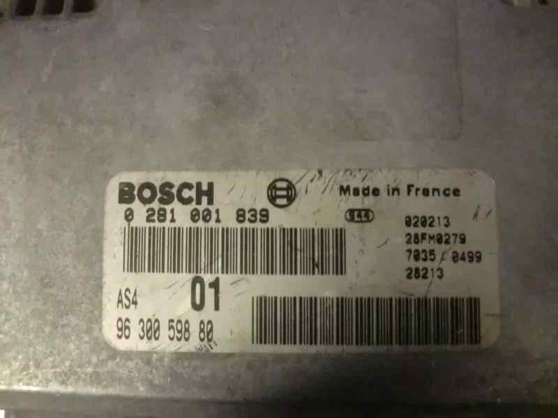 Recambio de centralita motor uce para citroen saxo 1.5 diesel referencia OEM IAM 0281001839 332 