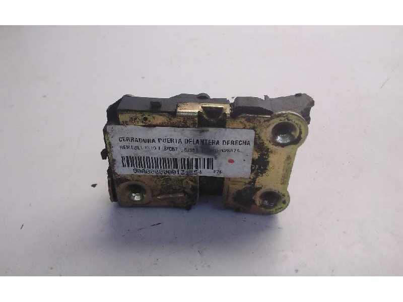 Recambio de cerradura puerta delantera derecha para renault clio i fase i+ii (b/c57) 1.2 referencia OEM IAM   