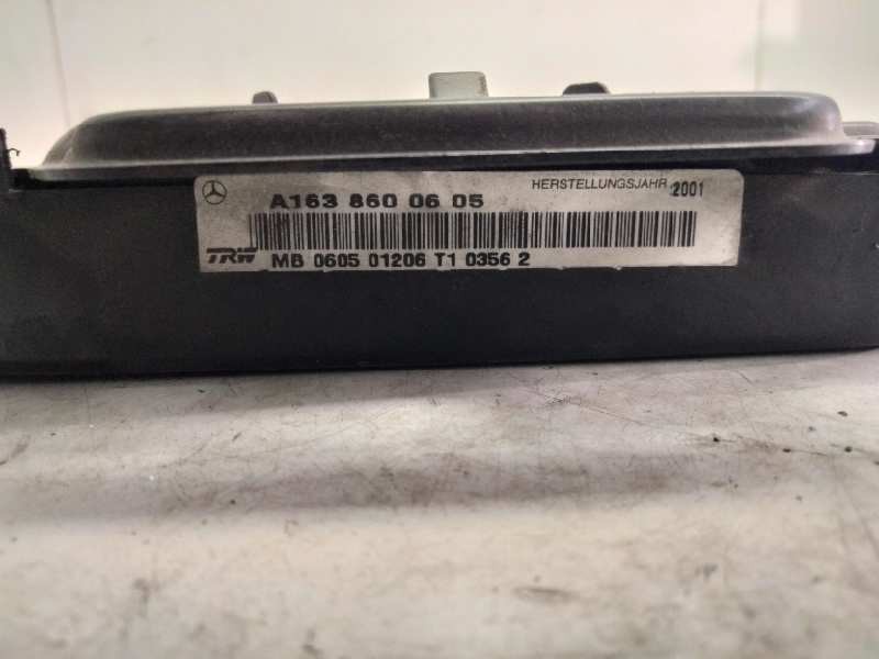 Recambio de airbag lateral delantero derecho para mercedes clase m (w163) 400 cdi (163.128) referencia OEM IAM A1638600605  