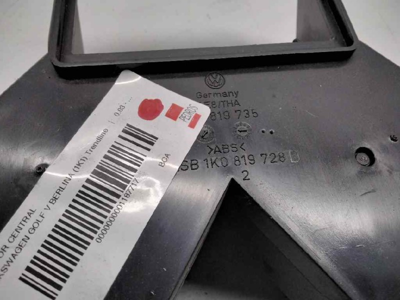 Recambio de aireador central para volkswagen golf v berlina (1k1) trendline referencia OEM IAM 1K0819728D  