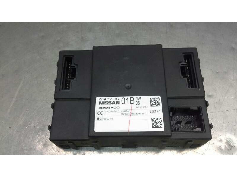 Recambio de centralita comfort para nissan x-trail (t31) le referencia OEM IAM 284B2JD01B 5WK46484 
