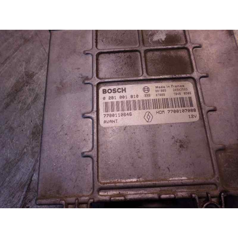 Recambio de centralita motor uce para renault megane i berlina hatchback (ba0) 1.9 dti diesel cat referencia OEM IAM 0281001810 