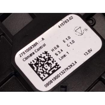 Recambio de mando calefaccion aire acondicionado para renault zoe furgoneta/hatchback (bfm_) electric (bfma, bfmb) referencia OE