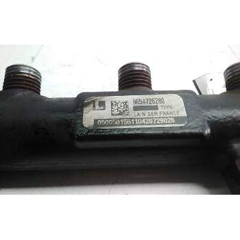 Recambio de rampa inyectora para peugeot 407 st confort referencia OEM IAM 9654726280  