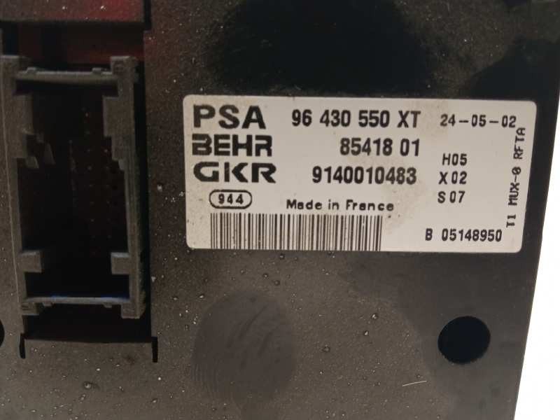 Recambio de mando climatizador para peugeot 206 berlina gti referencia OEM IAM 96430550XT  